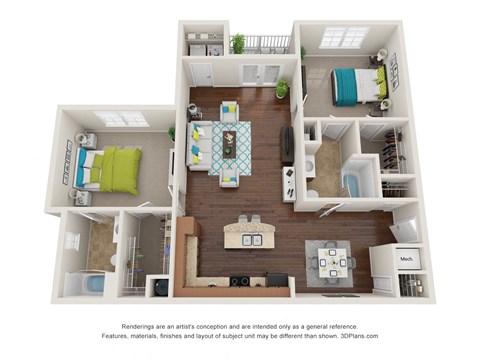 bedroom floor plan an opens up concept in this design